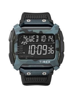 Timex - Black Rectangle Dial Digital Mens Watch - TW5M18200UJ (M)