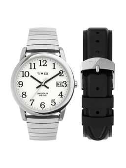 Timex - White Round Dial Analog Mens Watch - TWG025400JQ (M)