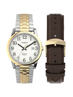 Timex - White Round Dial Analog Mens Watch - TWG063100JQ (M)