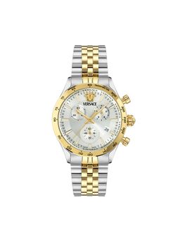 VERSACE - Two-Tone Round Dial Analog Mens Watch - VECFA0324 (M)