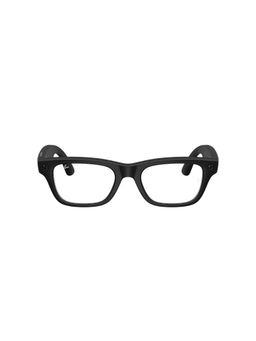 Ray-Ban Meta - Unisex Injected Black Rectangle Full Rim Eyeglass Frames-0Rw7001207754 (54)
