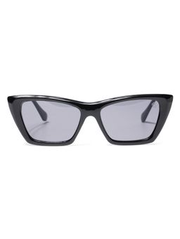 Eyejack - Women Plastic Black Cat Eye Full Rim Sunglasses-58017Cl542 (52)