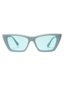 Eyejack - Women Plastic Green Cat Eye Full Rim Sunglasses-58017Cl545 (52)