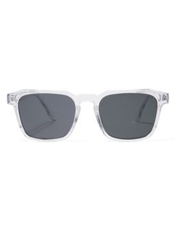 Eyejack - Unisex Plastic Grey Square Full Rim Sunglasses-89133Cl549 (50)