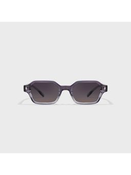 SAM AND MARSHALL - Unisex Propionate Grey Rectangle Full Rim Sunglasses-Wesley_Trans_Gradient_20328