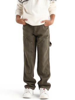 RARE ONES - Olive Cotton Jeans