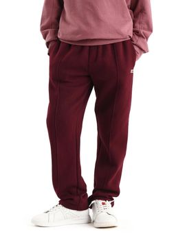 RARE ONES - Maroon Cotton Blend Trackpant