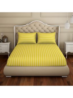 SPACES - Skyrise Cotton Large Bedsheet-Gold