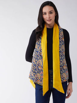 InWeave - Blue Printed Shrug