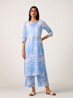 Ancestry - Floral Printed Kurta