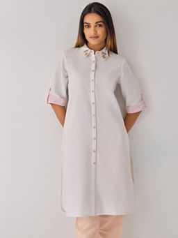 Ancestry - Daisy White Kurta