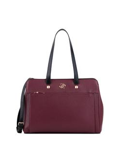 Lavie Signature - Roswel26 Colorblock Tote Bag With Detachable Strap