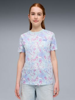 Puma - Blue Tweenerverse Youth Printed T-shirt