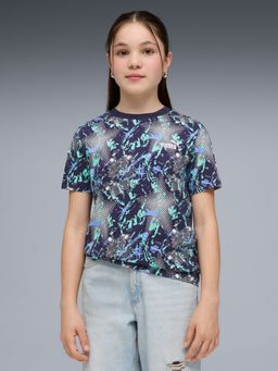 Puma - Multi-Color Tweenerverse Youth Printed T-shirt