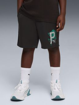 Puma - Black Active Sports Youth Above-Knee Shorts