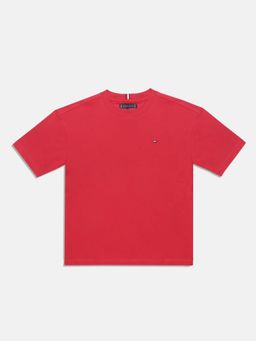 Tommy Hilfiger - Red Boys Solid T-shirt