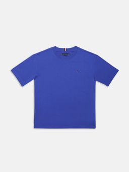 Tommy Hilfiger - Blue Boys Solid T-shirt