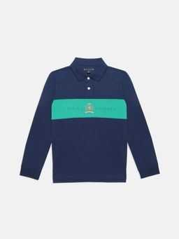 Tommy Hilfiger - Navy Blue Boys Embroidered Logo Polo T-shirt