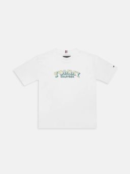 Tommy Hilfiger - White Boys Logo T-shirt