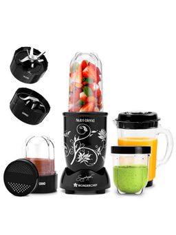 Wonderchef - Nutri Blend Mixer Grinder, Blender, 500 W, 2 Year Warranty, Black