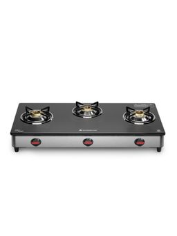 Wonderchef - Galaxy Glass 3 Burner Automatic Cooktop, 2 Years Warranty