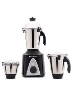 Wonderchef - HUSH BLDC Mixer Grinder, 3 Jar, Black