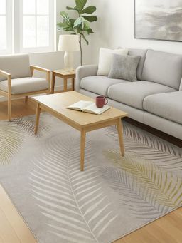 OBSESSIONS - Abstract Polyester Carpet, Grey