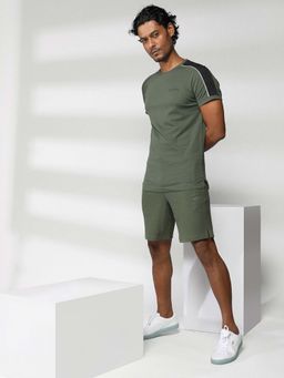 Puma - Green Printed Shorts