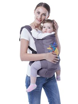R for Rabbit - Purple Hug Me Elite Baby Carriers