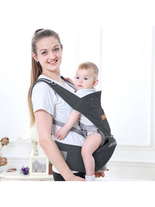 R for Rabbit Grey Upsy Daisy Ergo Baby Carrier