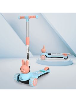 R for Rabbit - Blue Road Runner Bunny Scooter