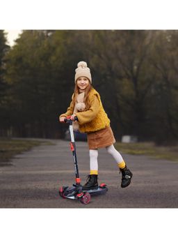 R for Rabbit - Black Road Runner Racer Scooter