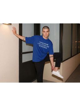 Griffel - Pay Attention Regular Blue T-Shirt