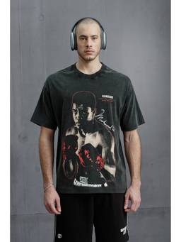 Bonkers Corner - Knockout King Regular Black T-shirt