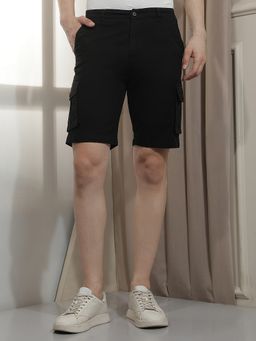 CRIMSOUNE CLUB - Men's Black Cargo Shorts