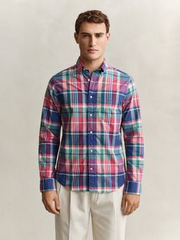GANT - Men Multicolour Checked Cotton Shirt