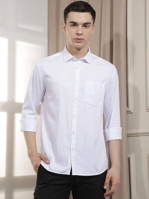CRIMSOUNE CLUB Men's White Shirt