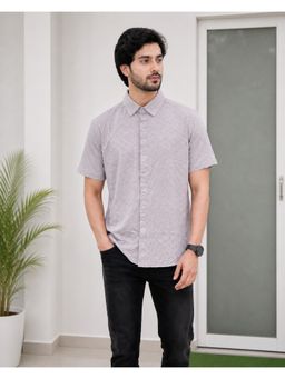 Parcel Yard - Men's Casual Summer Grey Shirt