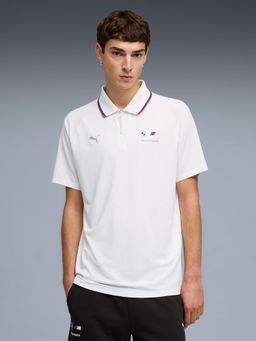 Puma - BMW M Motorsport Sportswear Mens Cloudspun Raglan Half Sleeve Polo T-Shirt