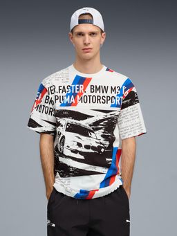 Puma - BMW M Motorsport Sportswear Mens All-Over-Graphics T-Shirt