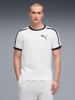Puma - T7 Mens Crew Neck Ringer T-Shirt