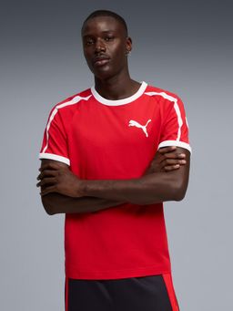 Puma - T7 Mens Crew Neck Ringer T-Shirt