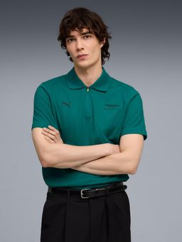 Puma - Aston Martin F1 Mens Jacquard Polo T-shirt