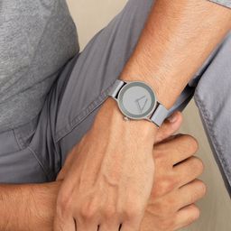 Joker and Witch - Joker & Witch Alpine Grey Silicone Strap Watch