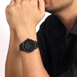 Joker and Witch - Joker & Witch Nexus Black Stainless Steel Strap Watch