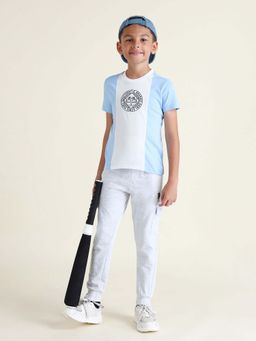 U.S. POLO ASSN. - Boys Colour Block Regular Fit T-shirt