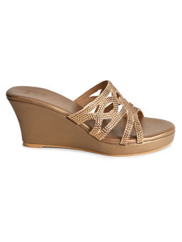 SKO - Lucy Gold Wedges