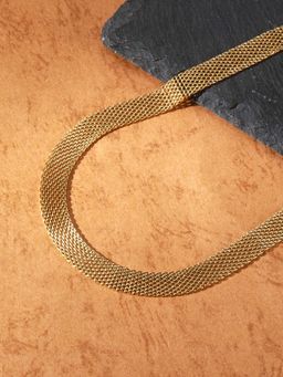 Salty Alpha - Women Golden Mesh Necklace
