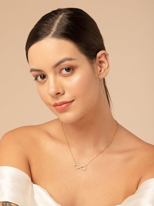 Salty Women Infinity Love Crystal Necklace