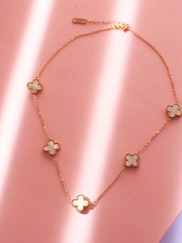 Salty - Women White Charm of The Night Necklace